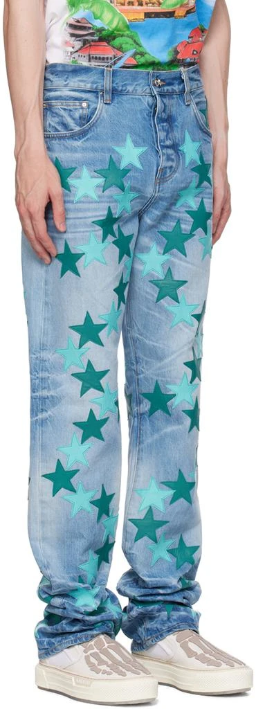 AMIRI Blue Chemist Edition Star Jeans 2