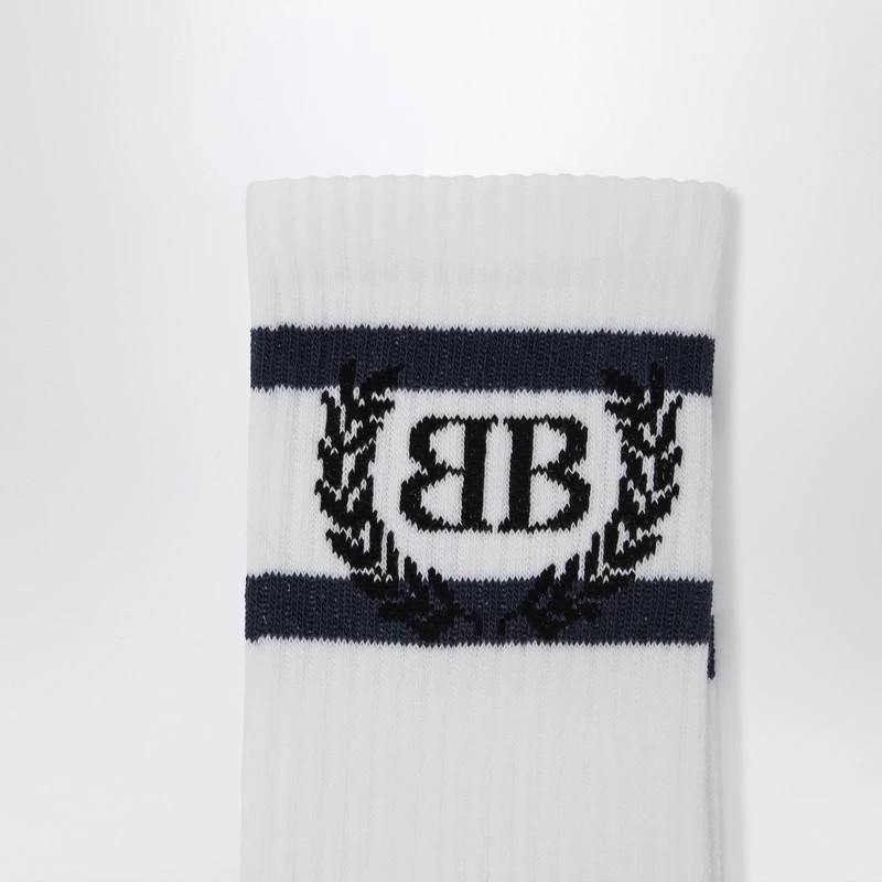 Balenciaga Laurel classic white/blue socks 2