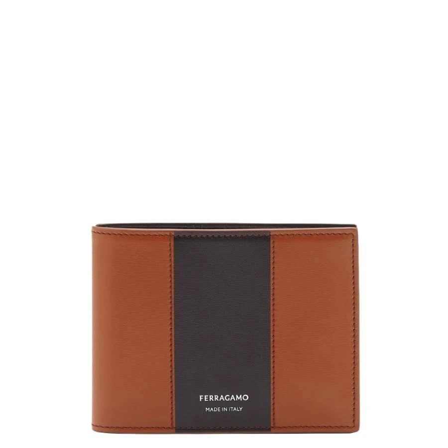 Salvatore Ferragamo Logo-Stamp Calf Leather Wallet 1
