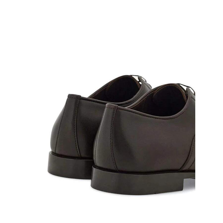 Shop Ferragamo Brown Wingtip Oxfords, Size 7 EE on Sale at  display picture 3