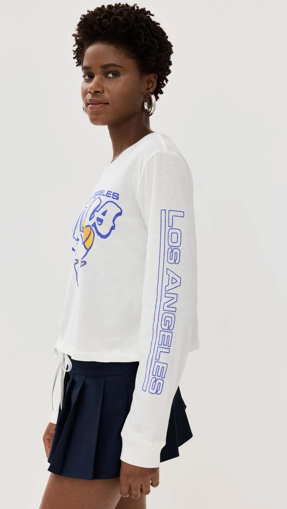 Junk Food Rams Touchdown Long Sleeve Crop Tee 3