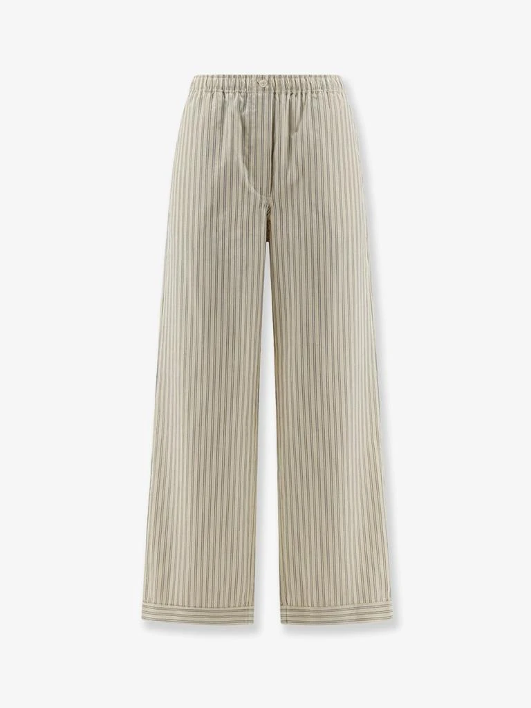 Miu Miu Striped cotton pajama pants