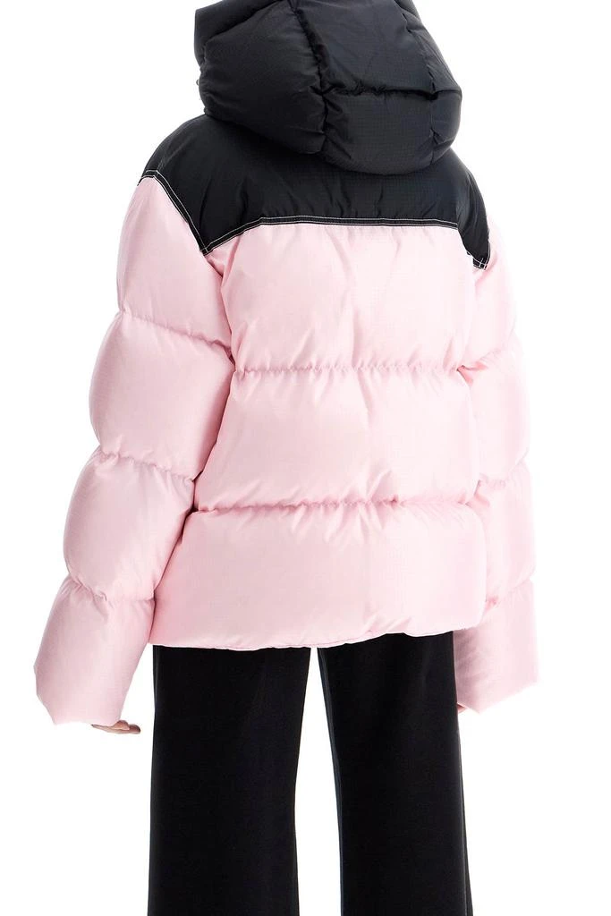 Off-White oversized down jacket with 3