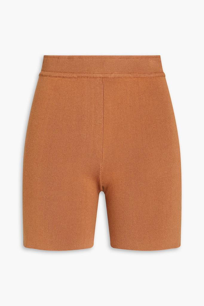 Monrow Ribbed-knit shorts