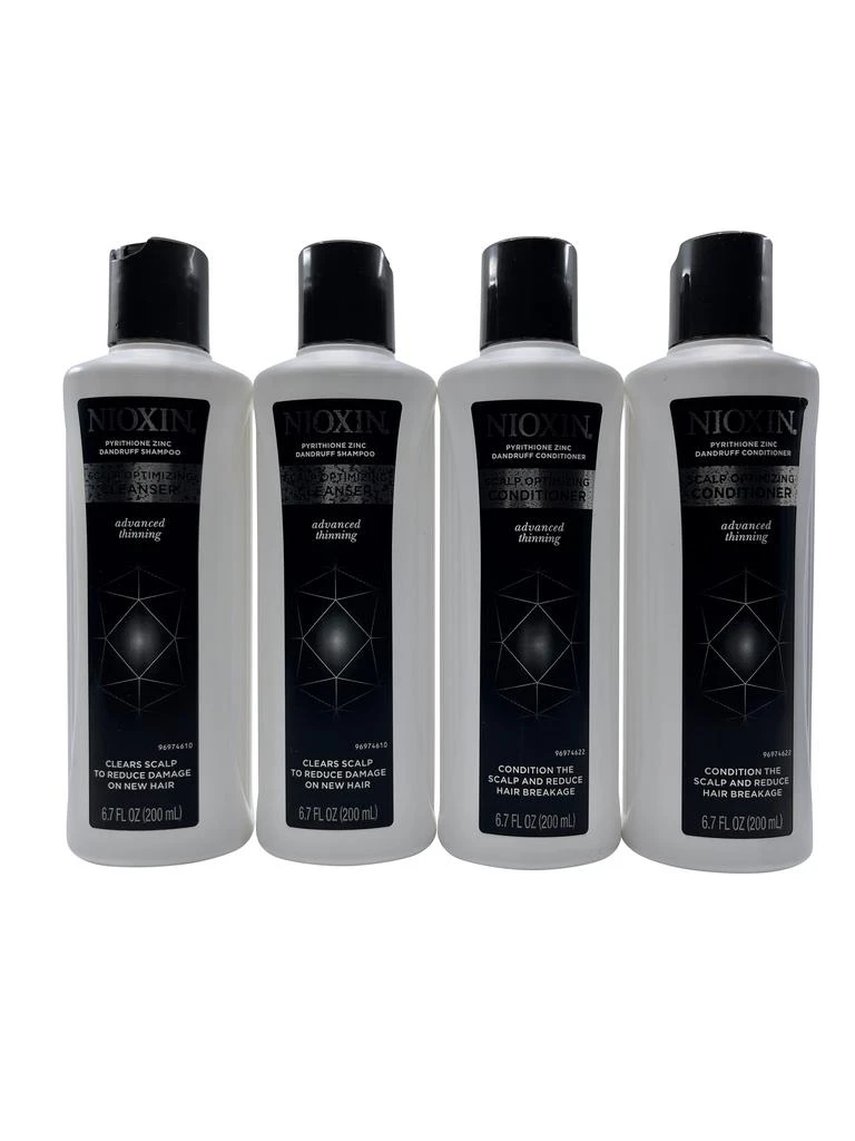 NIOXIN Pyrithione Zinc Dandruff Shampoo 6.7 OZ Duo &  Conditioner 6.7 OZ Duo 1