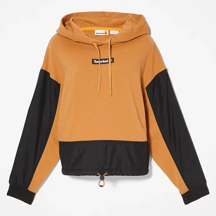Timberland Colourblock Hoodie for Women in Yellow 7