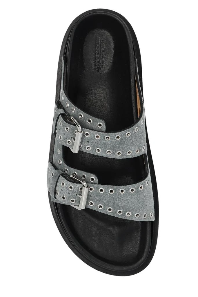 Isabel Marant Isabel Marant Buckle Detailed Slip-On Sandals 4