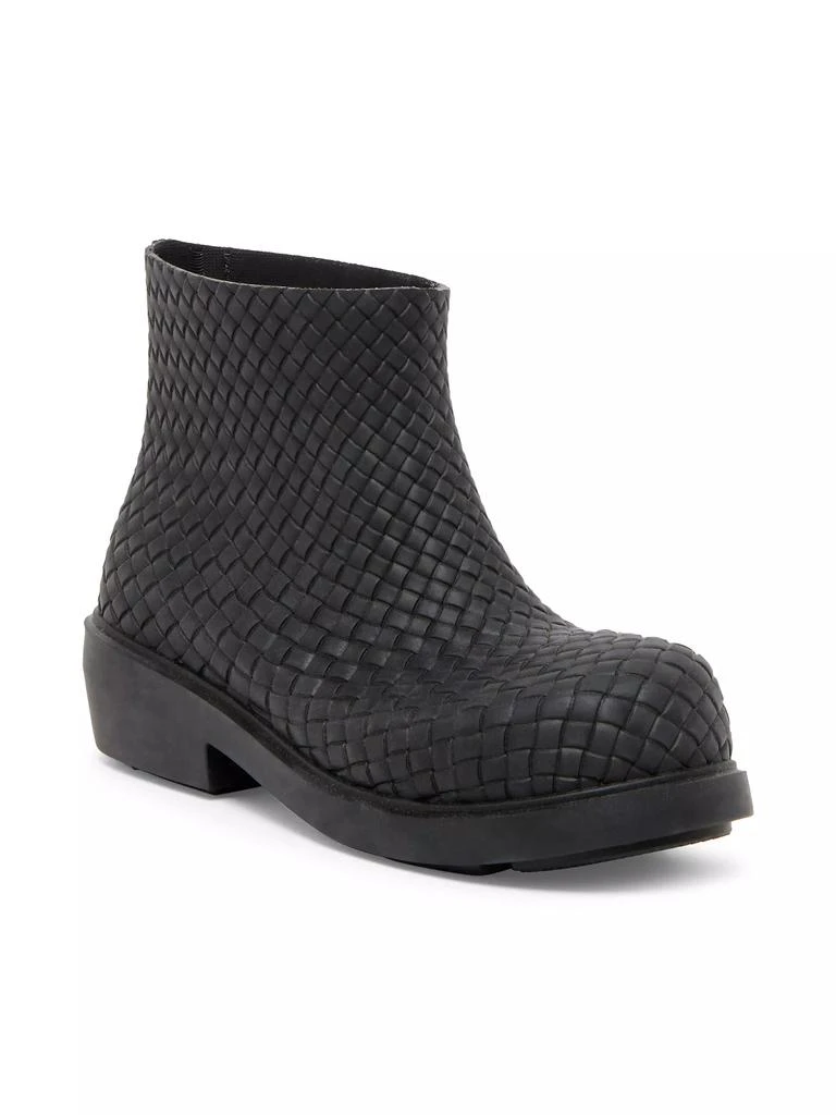 Bottega Veneta Pudding Woven Rubber Boots 2