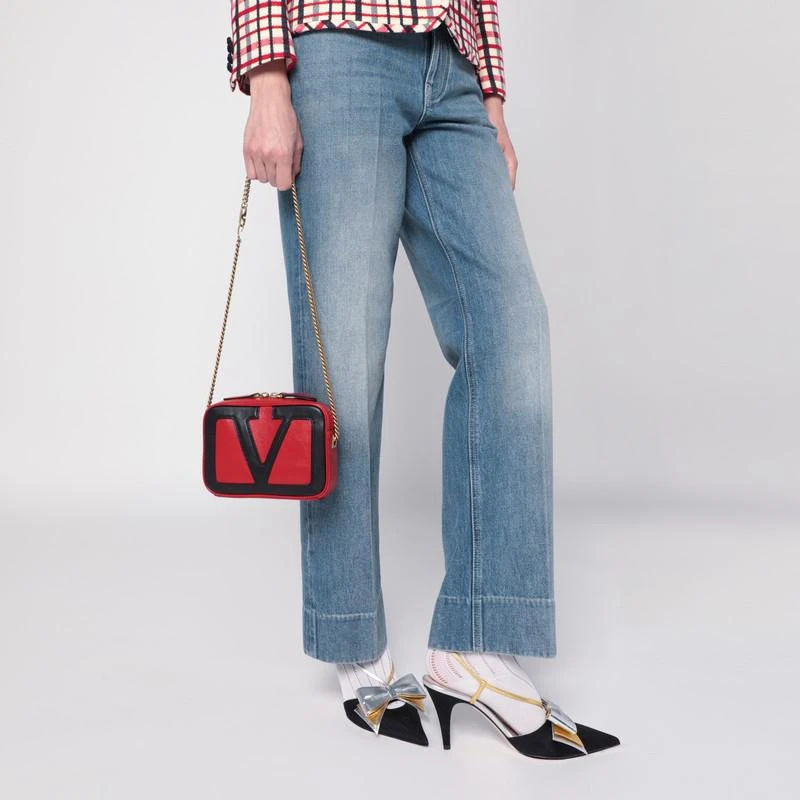 Valentino Viva Superstar chain belt bag red/black 2