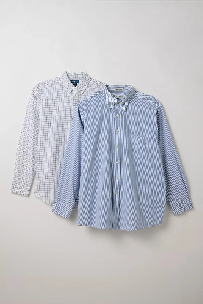 Vintage
ReMADE by UO Vintage By UO Branded Printed Button-Down Shirt 3