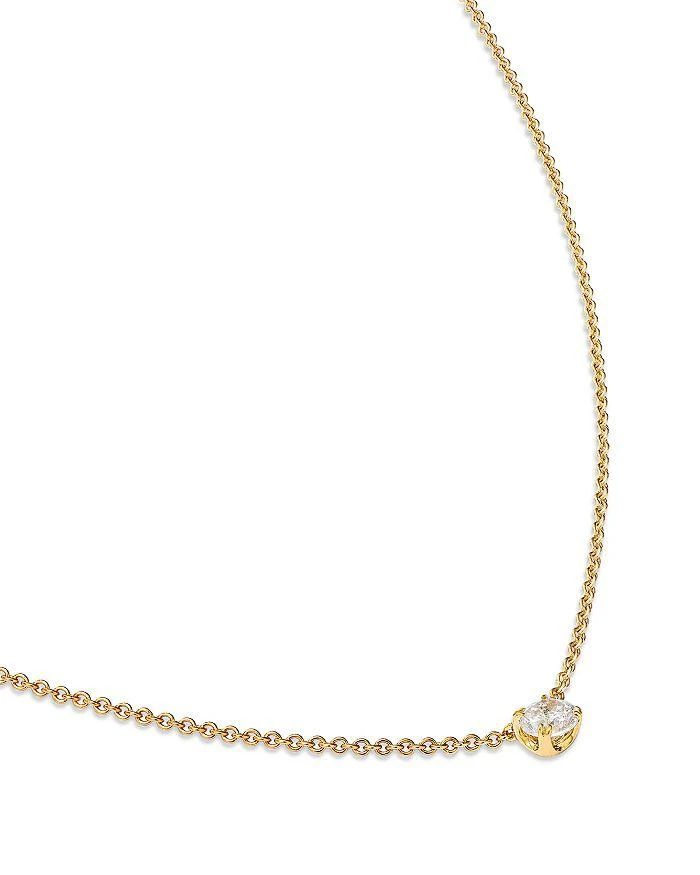 Bloomingdale's Certified Diamond Solitaire Pendant Necklace in 14K Yellow Gold featuring diamonds with the De Beers Code of Origin, 0.20 ct.t.w. - Exclusive 1