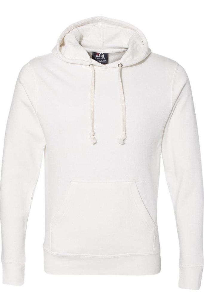 J America Triblend Fleece Hooded Sweatshirt