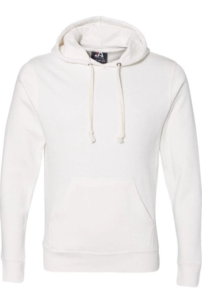 J America Triblend Fleece Hooded Sweatshirt 1