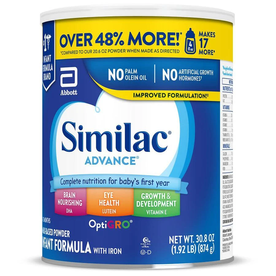 Similac Infant Formula with Iron, Powder 11