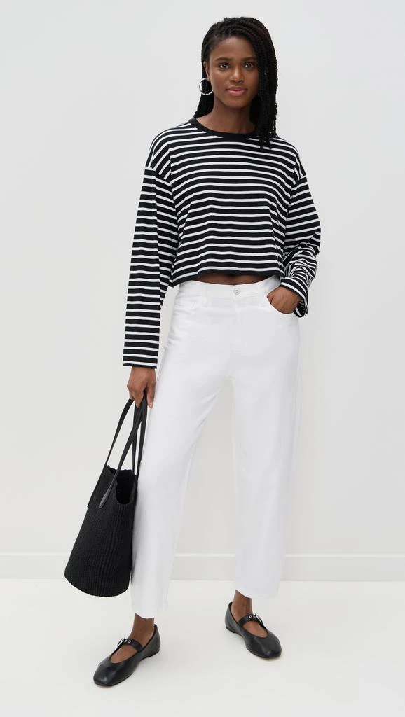 ATM Anthony Thomas Melillo Stripe Classic Boxy Tee 4