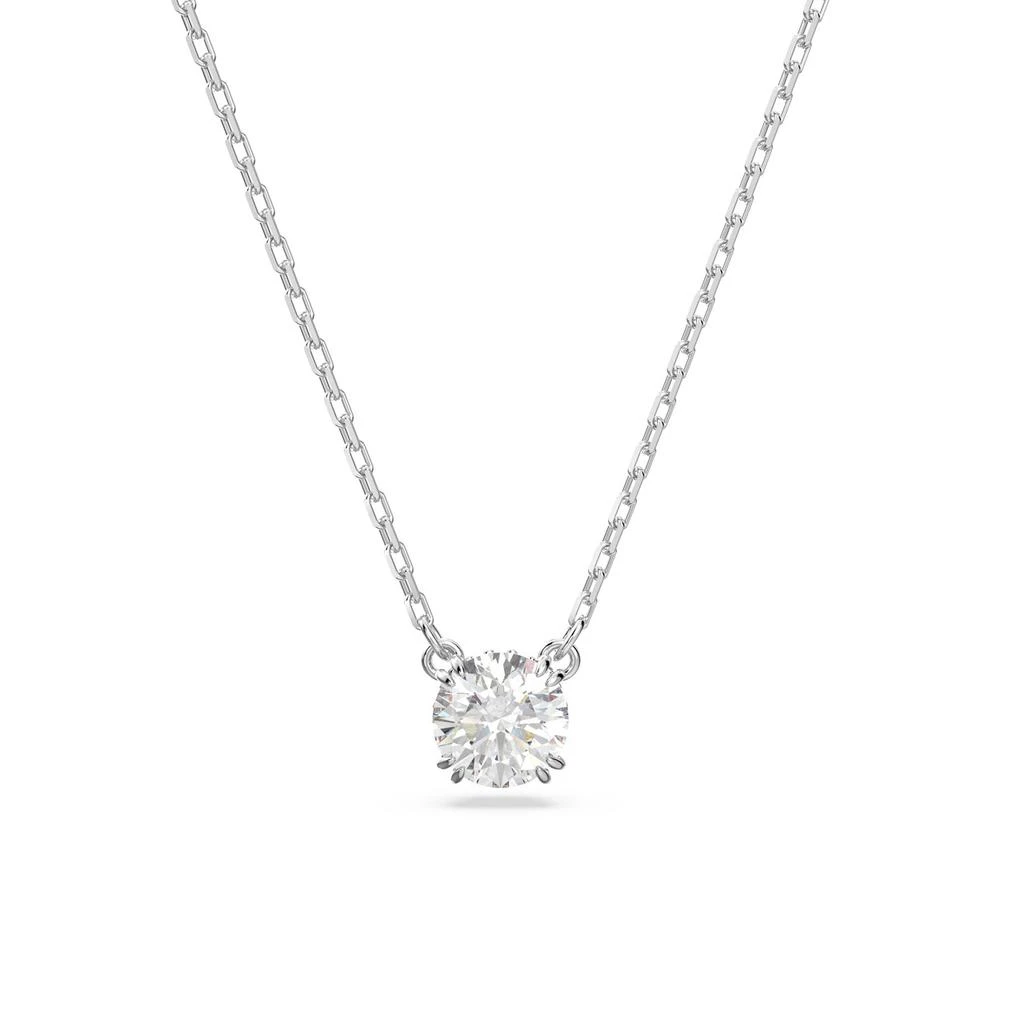 Swarovski Constella pendant round cut white rhodium plated 5