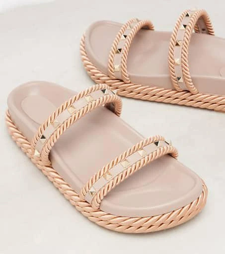 Valentino Rockstud leather slides 5
