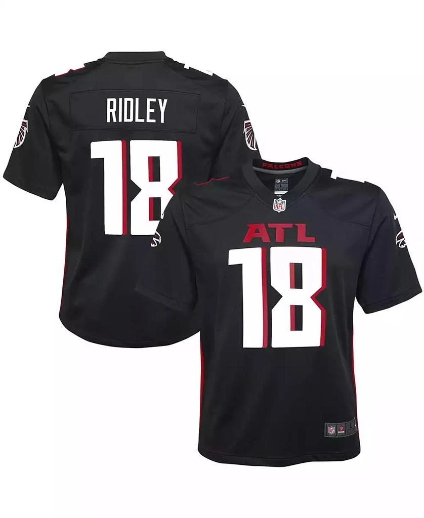NIKE Big Boys and Girls Calvin Ridley Black Atlanta Falcons Player Game Jersey 1