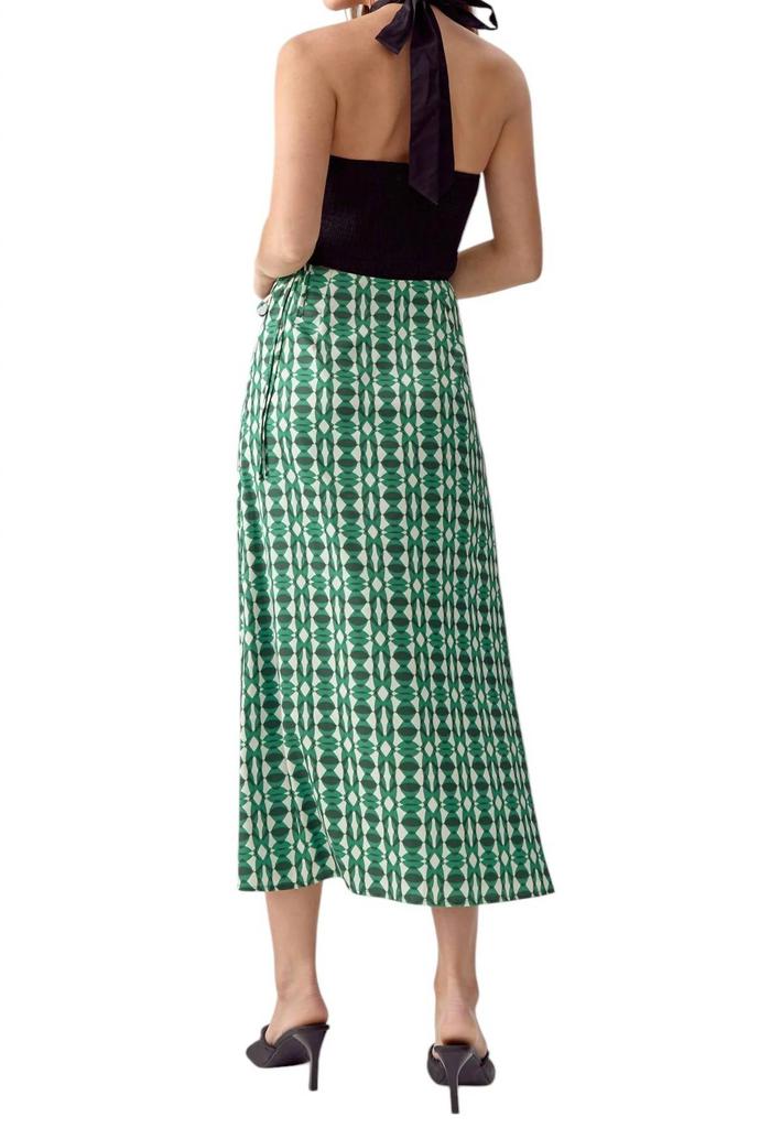 Greylin Greylin - MEREDITH WRAP MIDI SKIRT