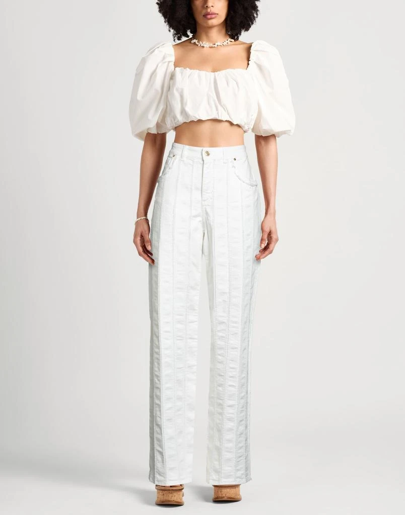 BLUMARINE Denim pants 2