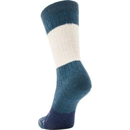 SmartWool Everyday Color Block Cable Crew Sock - Women
s 2