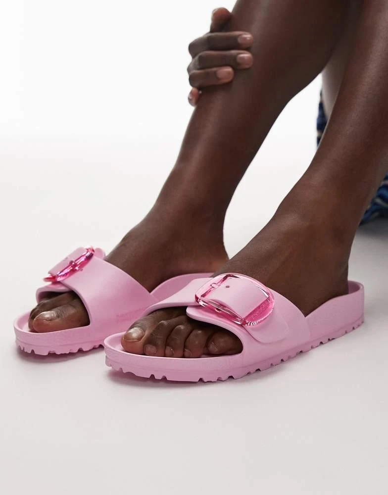 Birkenstock Birkenstock Madrid big buckle EVA sandals in pink