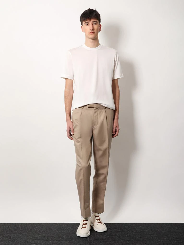 Zegna Leggerissimo cotton and silk t-shirt 2