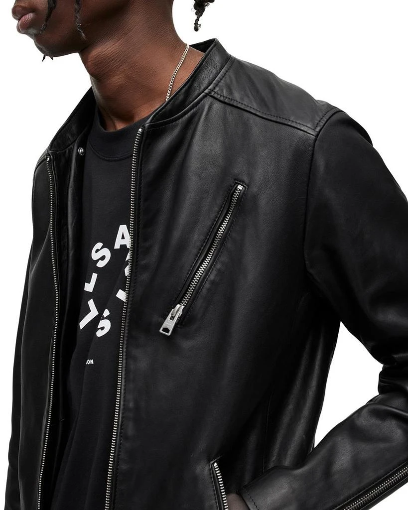 ALL SAINTS Harwood Leather Jacket 7