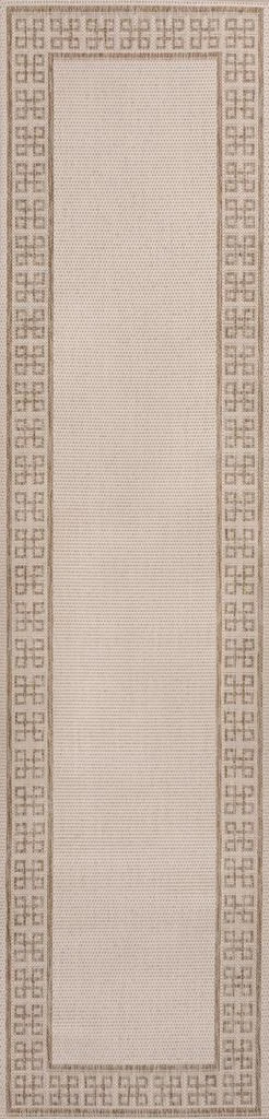 JONATHAN Y Athena Classic Geometric Border Cream/Beige Indoor/Outdoor Area Rug 2