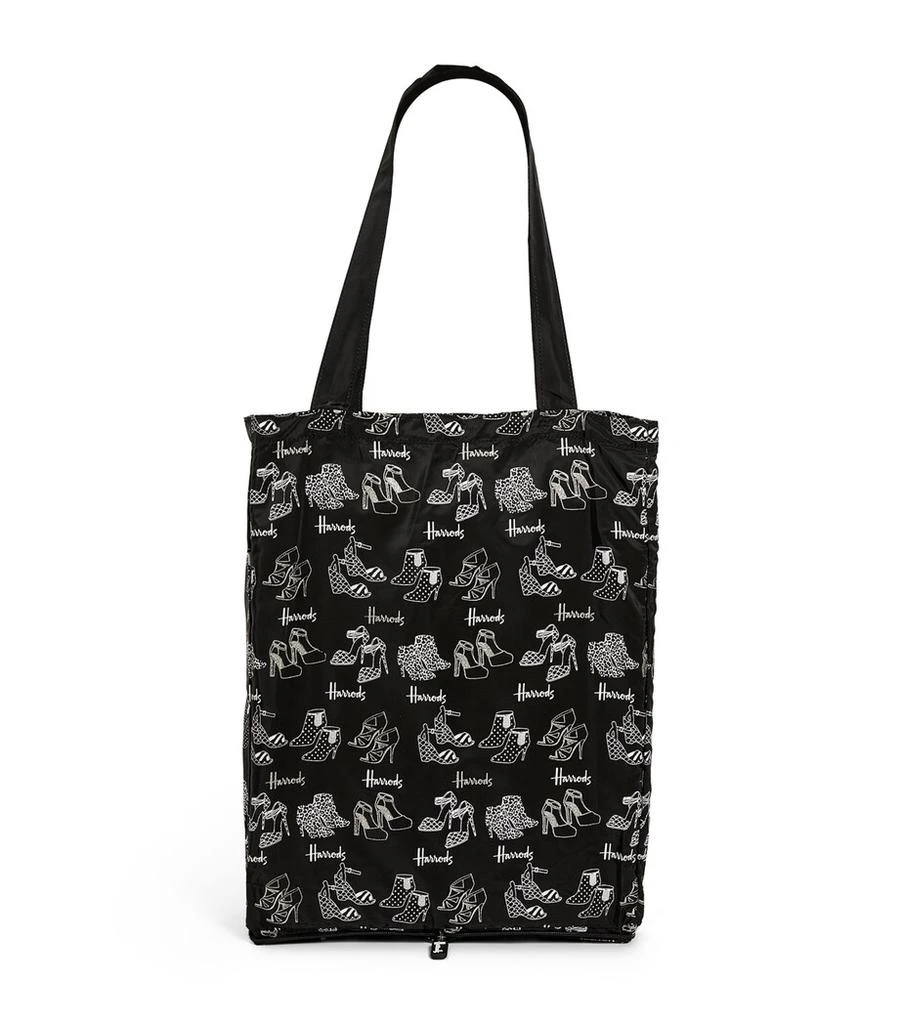 Harrods Recycled Designer Shoes Pocket Shopper Bag 1