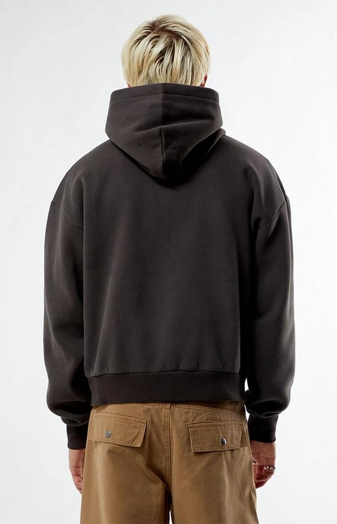 PacSun NY Raw Applique Full Zip Up Hoodie 4