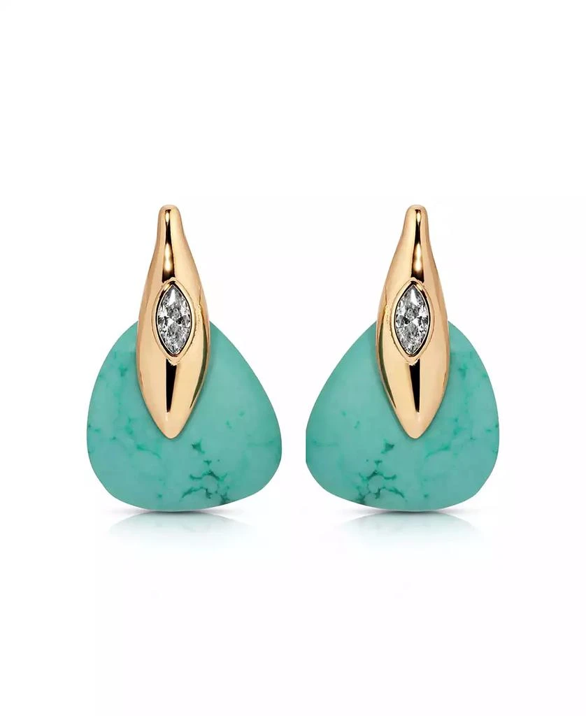 Ettika Jewelry Turquoise Solstice Drop Earrings