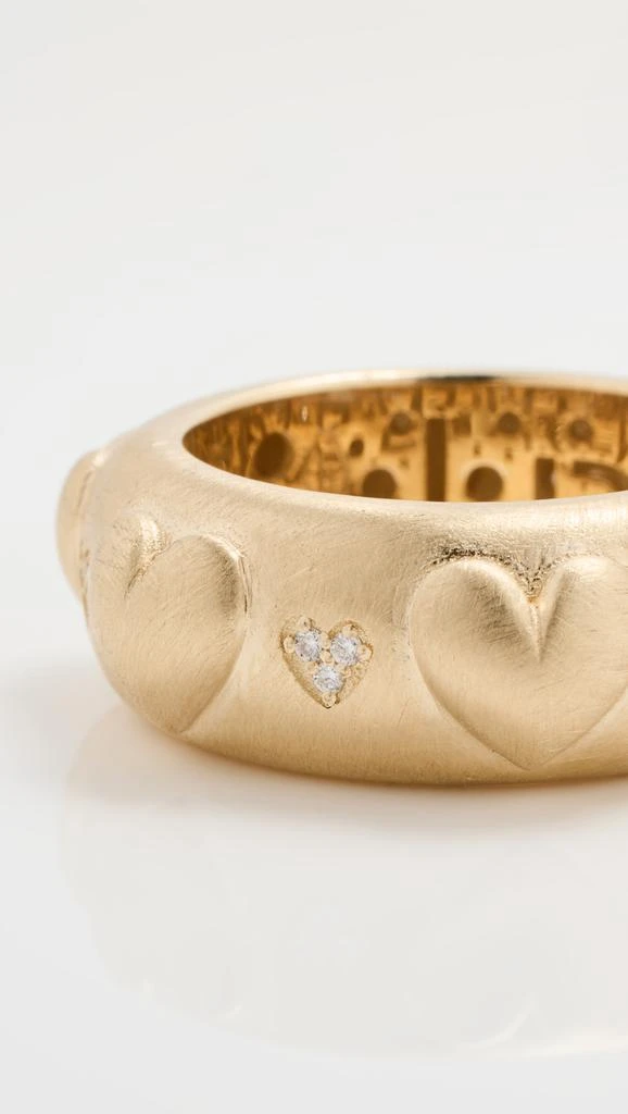 Lauren Rubinski 14k Yellow Gold & White Diamond Ring 3