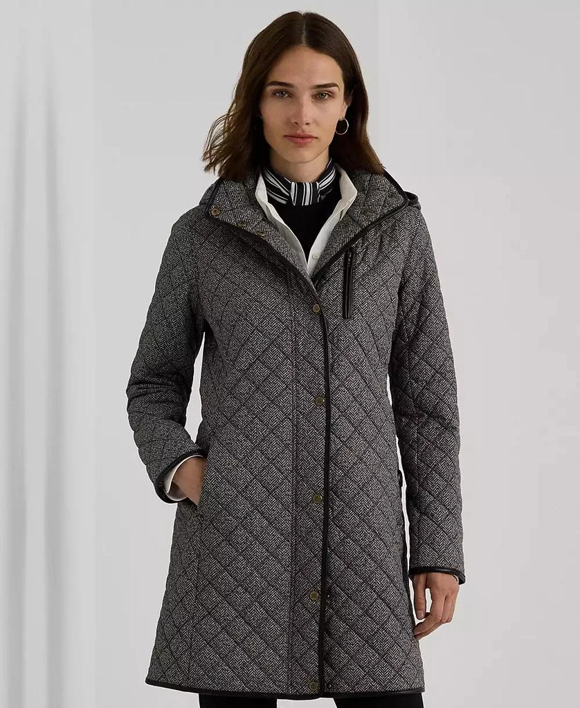 Lauren Ralph Lauren Women's Hooded Quilted Coat 5