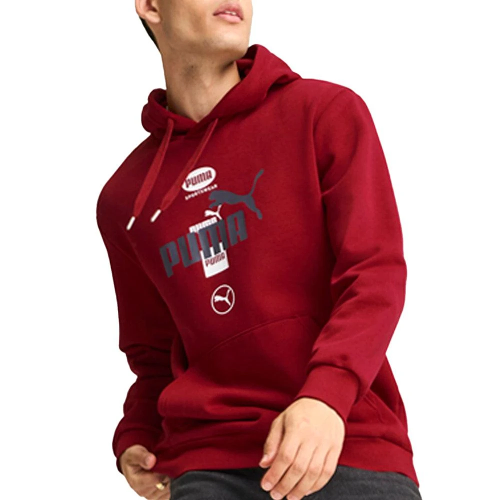 Puma Power Graphic Pullover Hoodie 4