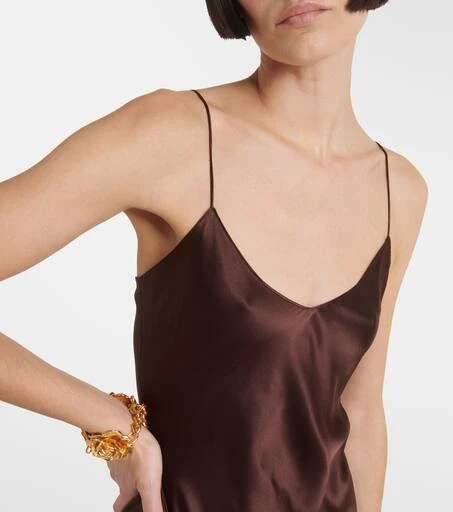 Nili Lotan Cami silk slip dress 4