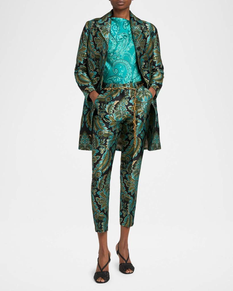 ETRO Capitol Floral Jacquard Pants 2