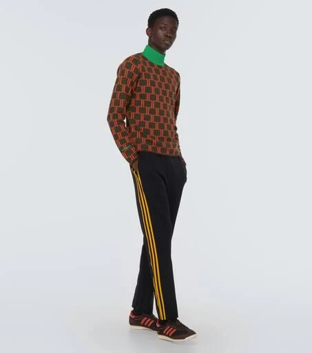 Adidas x Wales Bonner jacquard knit turtleneck 2