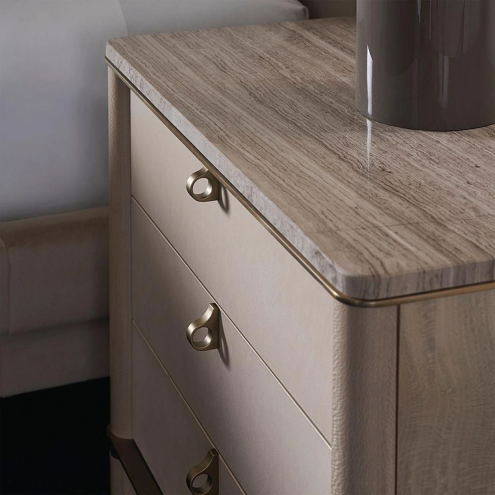 caracole Balance 3 Drawer Nightstand 5