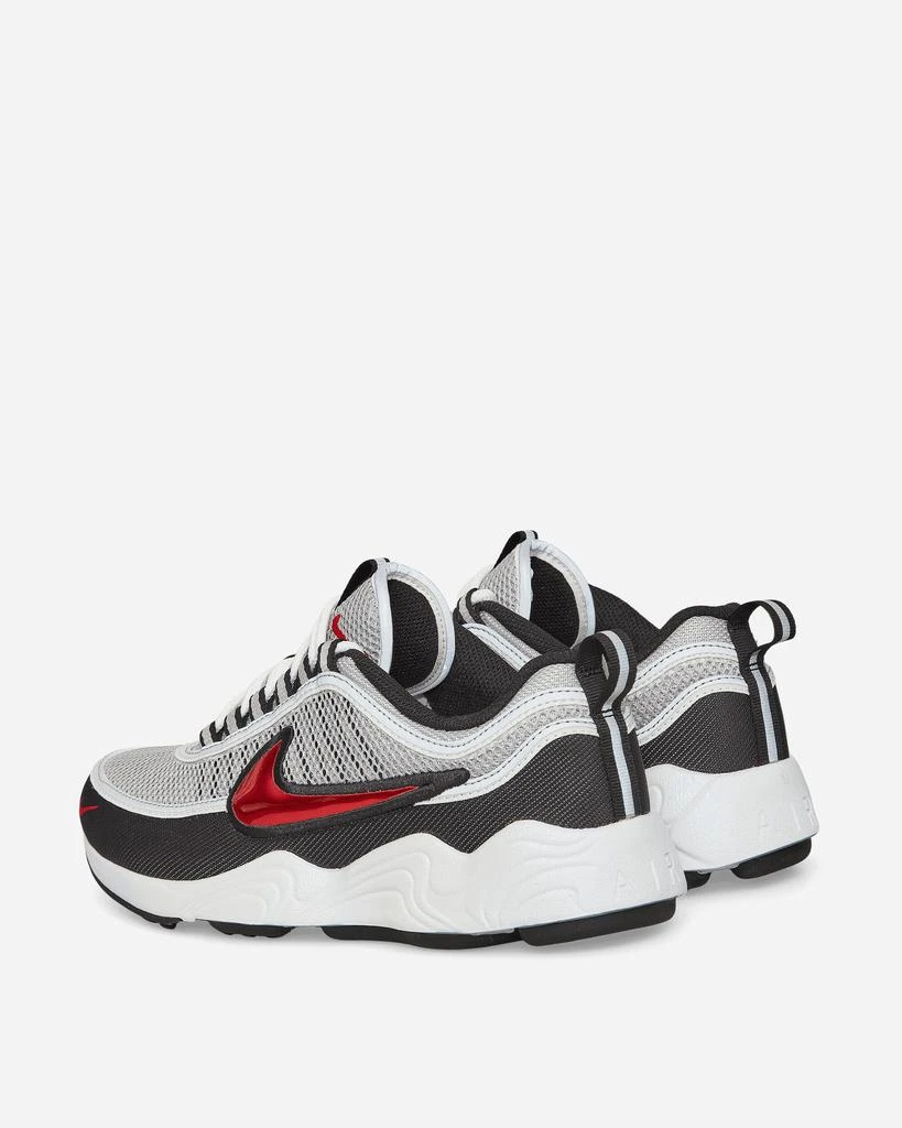 NIKE Air Zoom Spiridon Sneakers Silver / Sport Red 4