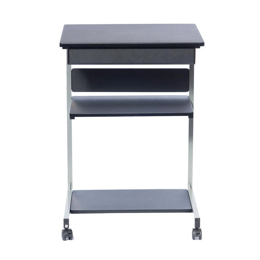 Techni Mobili Rolling Laptop Cart with Storage. Color: Graphite 2