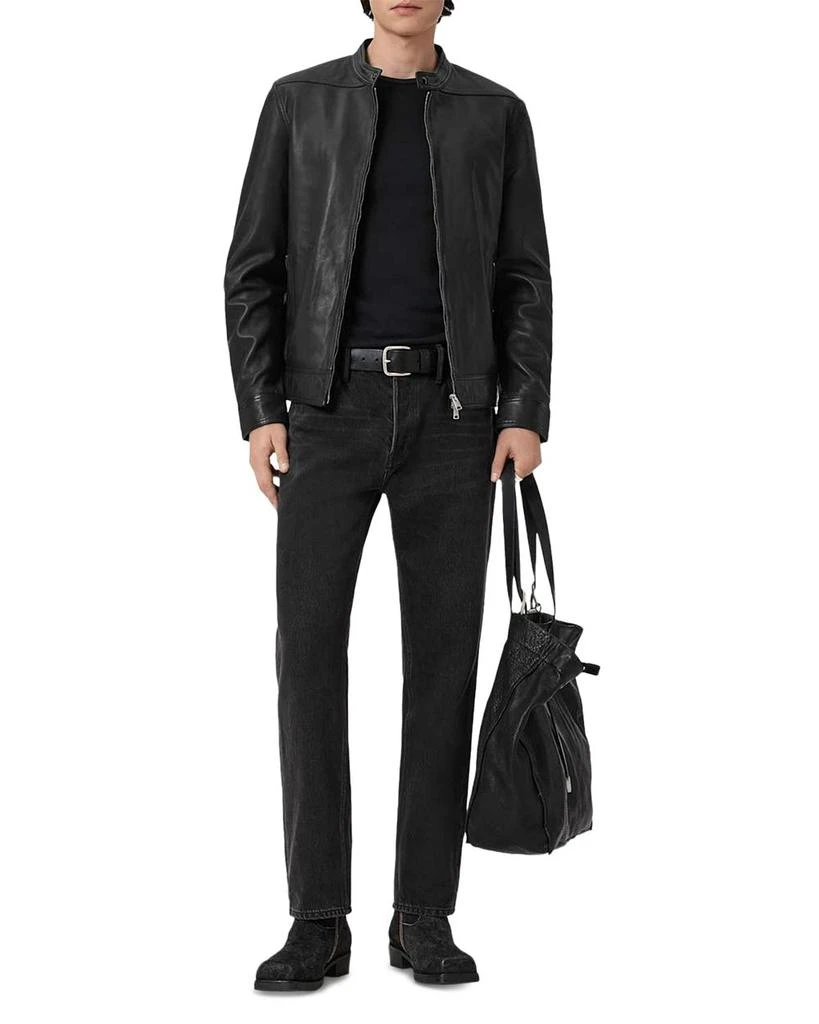 ALL SAINTS Holt Leather Jacket 3