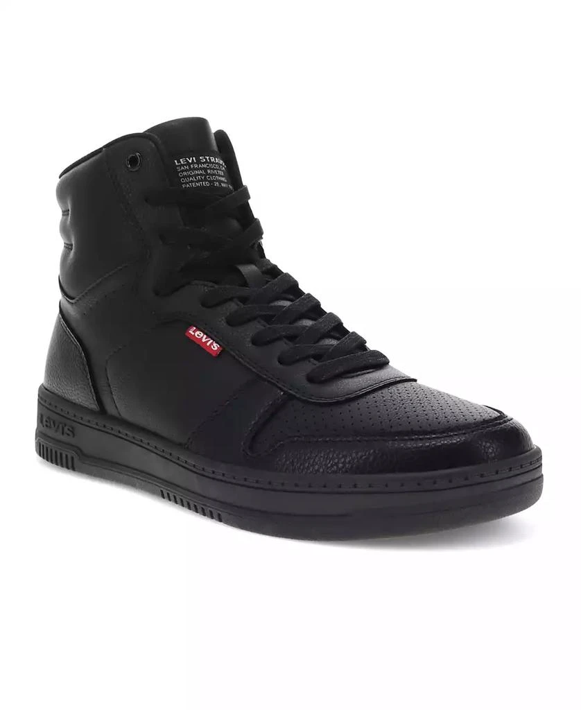 Levi's Men's Drive High Top Faux-Leather Lace-Up Sneakers 1