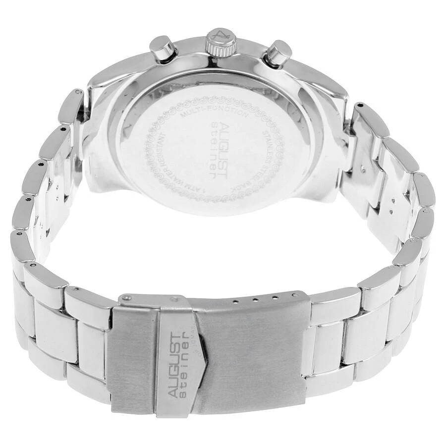 August Steiner Multi-Function Silver Dial Ladies  Watch AS8087SS 3