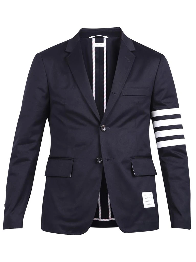 Thom Browne Thom Browne 4-Bar Stripe Single-Breasted Blazer 1