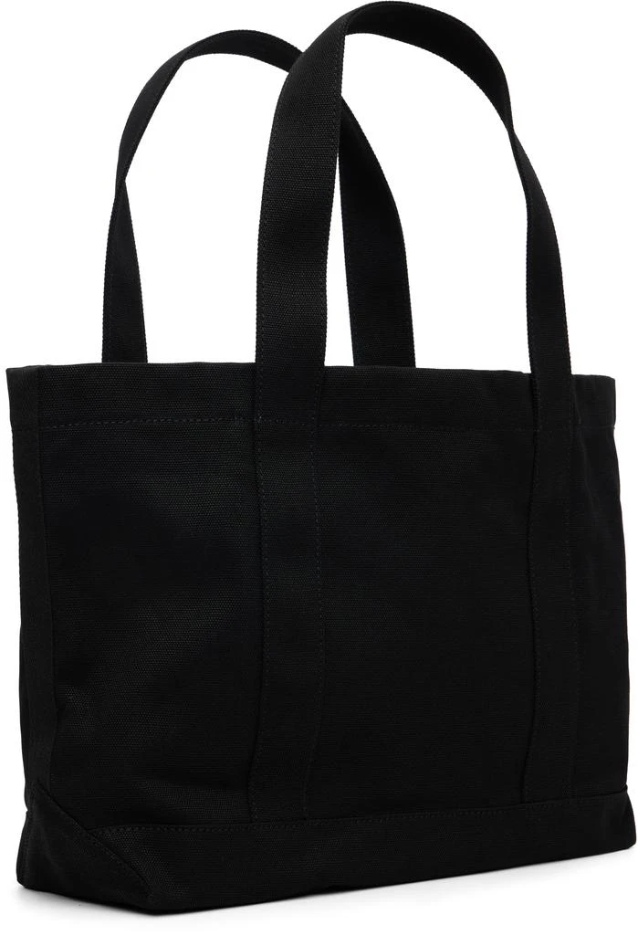 We11done Black Varsity Canvas Tote 3