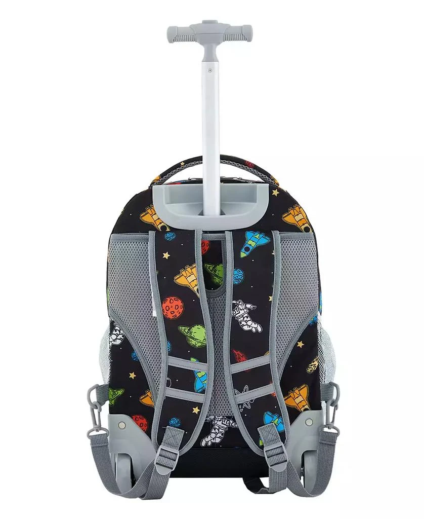 Travelers Club Kids Rolling Backpack Luggage Set 5