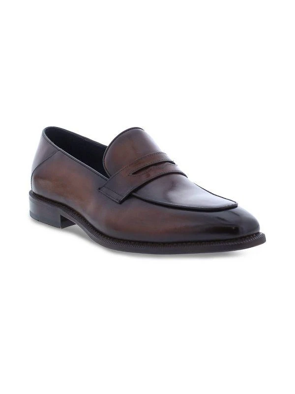 Penny Lane Savile Row Leather Penny Loafers 2