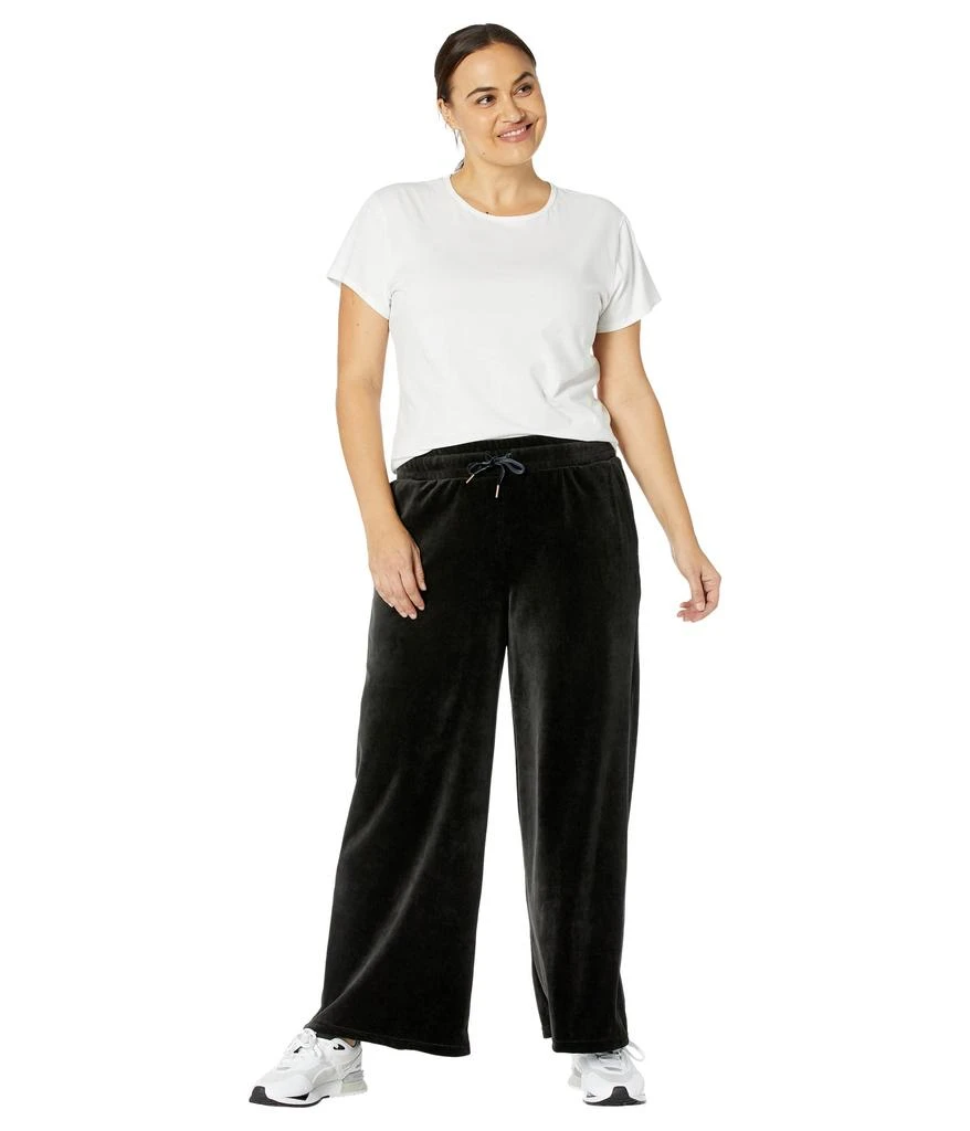 Puma Plus Size Her Velour Wide Pants 4
