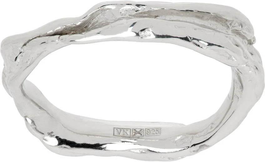 Vasiliki Silver Dendrogramma Ring